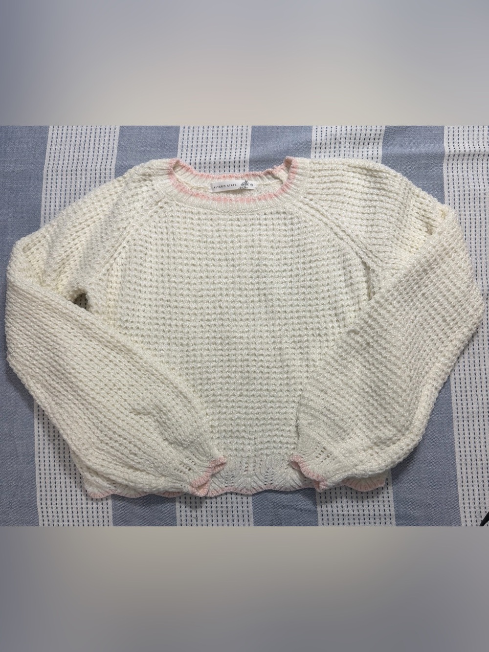 Altar'd State Amber Scalloped Sweater - Picture 6 of 12